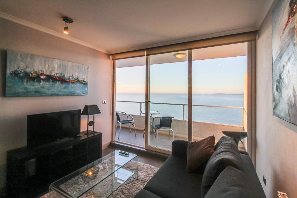 Apartamento en Costa Horizonte Concón Esterno foto